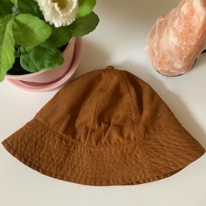 Faux Suede H&M Coachella Collection Bucket Hat